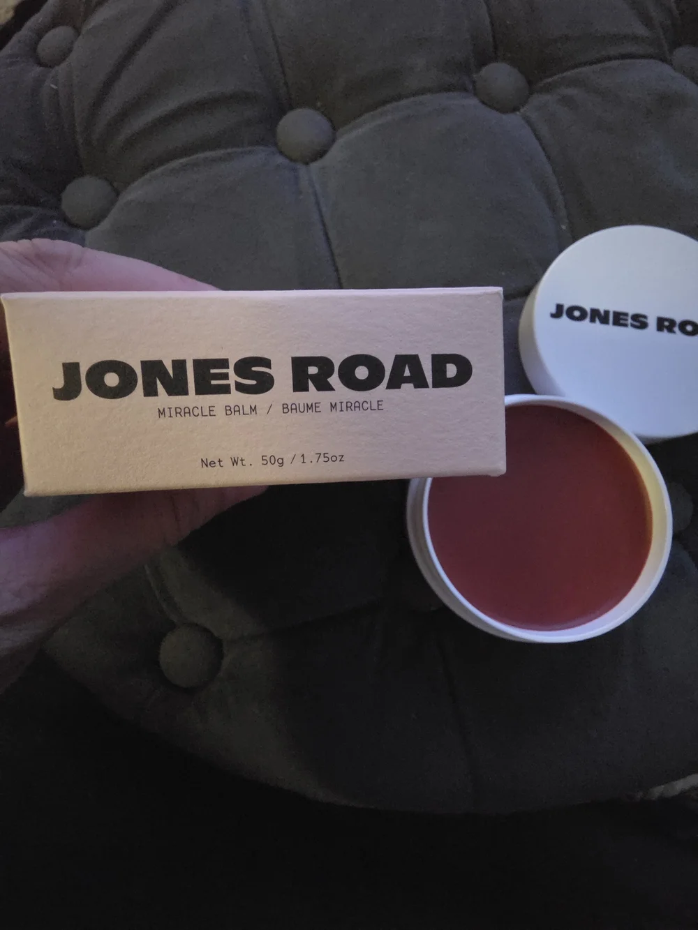Jones Road Miracle Lip And Cheek Balm Color - Deep Berry Red New